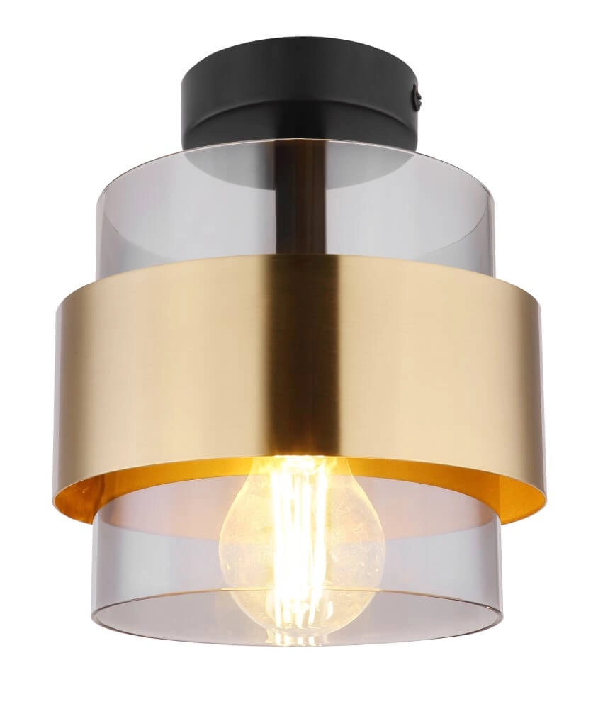 Plafonnier Milley noir avec de l'or Plafonnier Milley noir avec de l'or