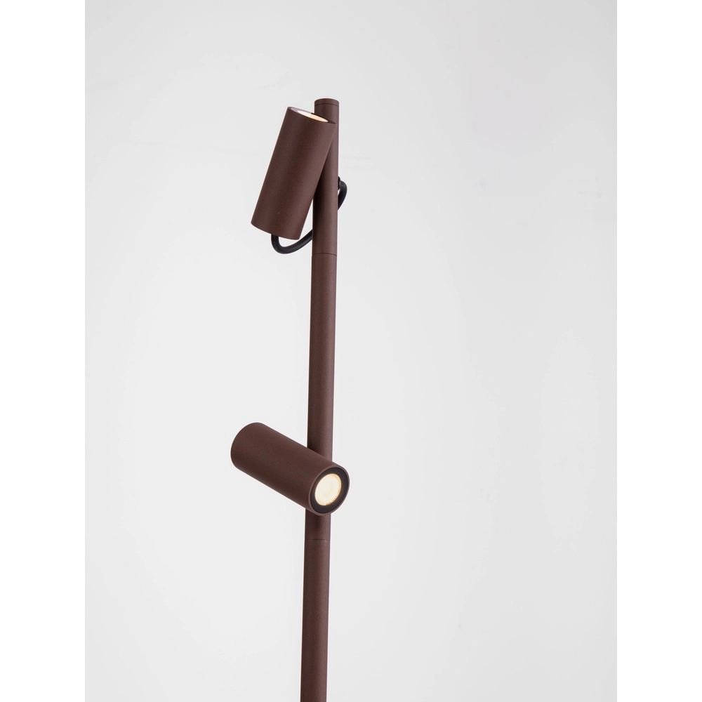 Lampe de jardin Darma Double brun rouille Lyora 5212017472540