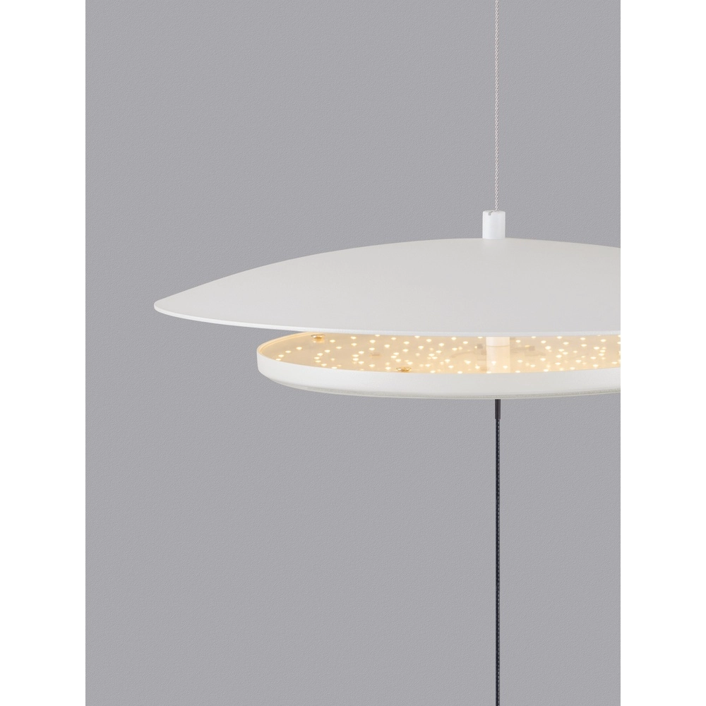 Lampadaire design Olos Ø 35cm blanc Lampadaire design Olos Ø 35cm blanc