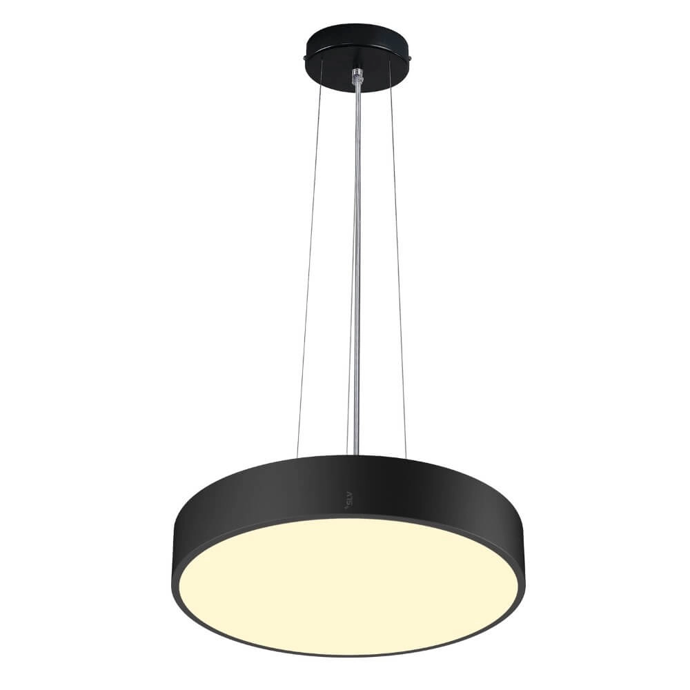 Plafonnier / Lampe suspendue Medo Pro 40 noir - CCT - 110g - Ø 38cm SLV 4024163276917