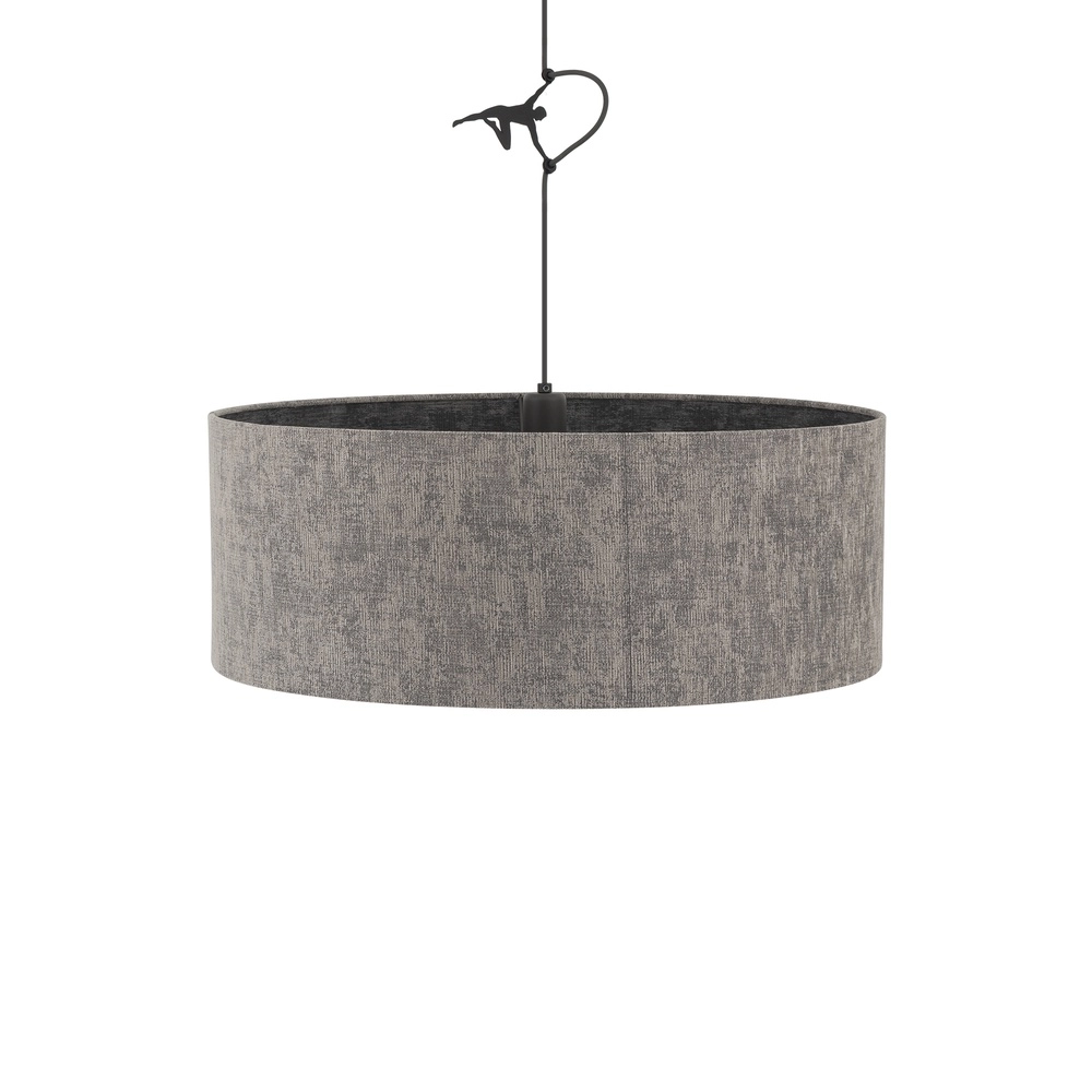 Lampe suspendue Lago gris Ø 50cm Lyora 5903139116749