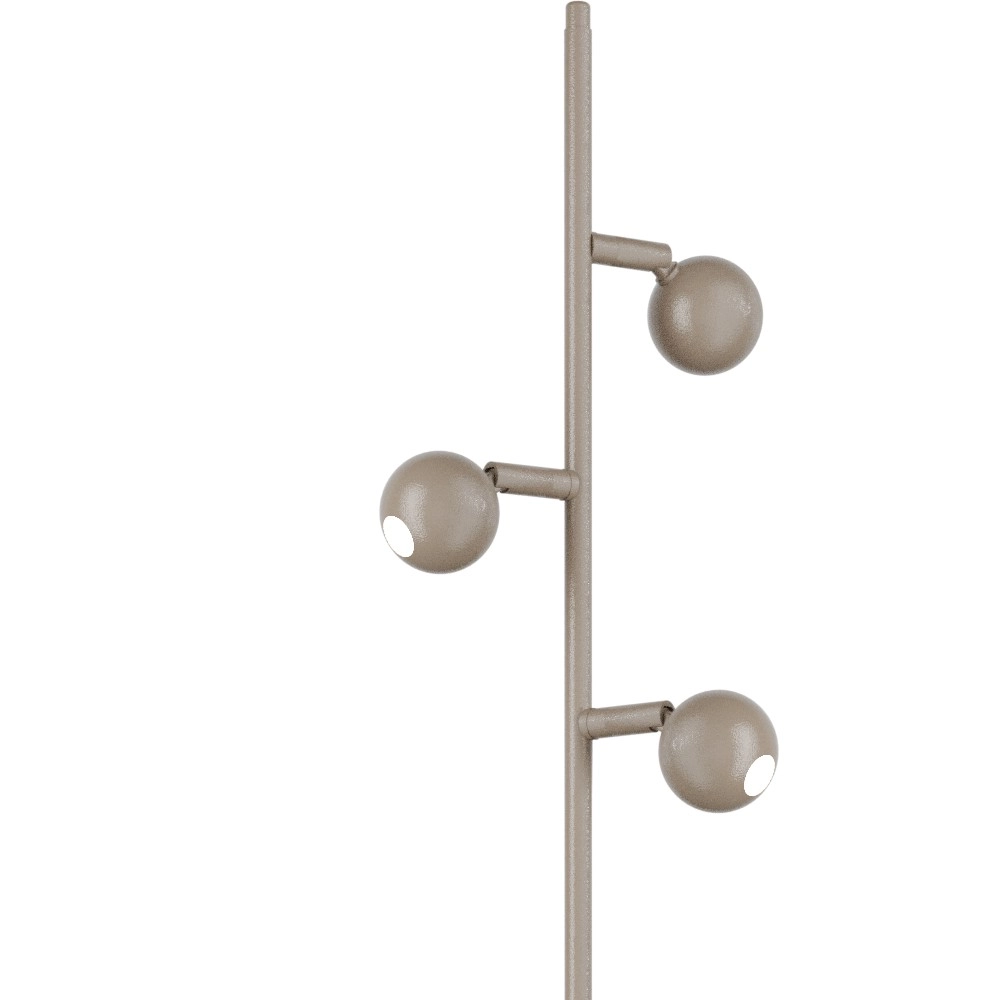 Lampe de pied à 3 lumières Talana Terra beige Masterlight 8718121375335