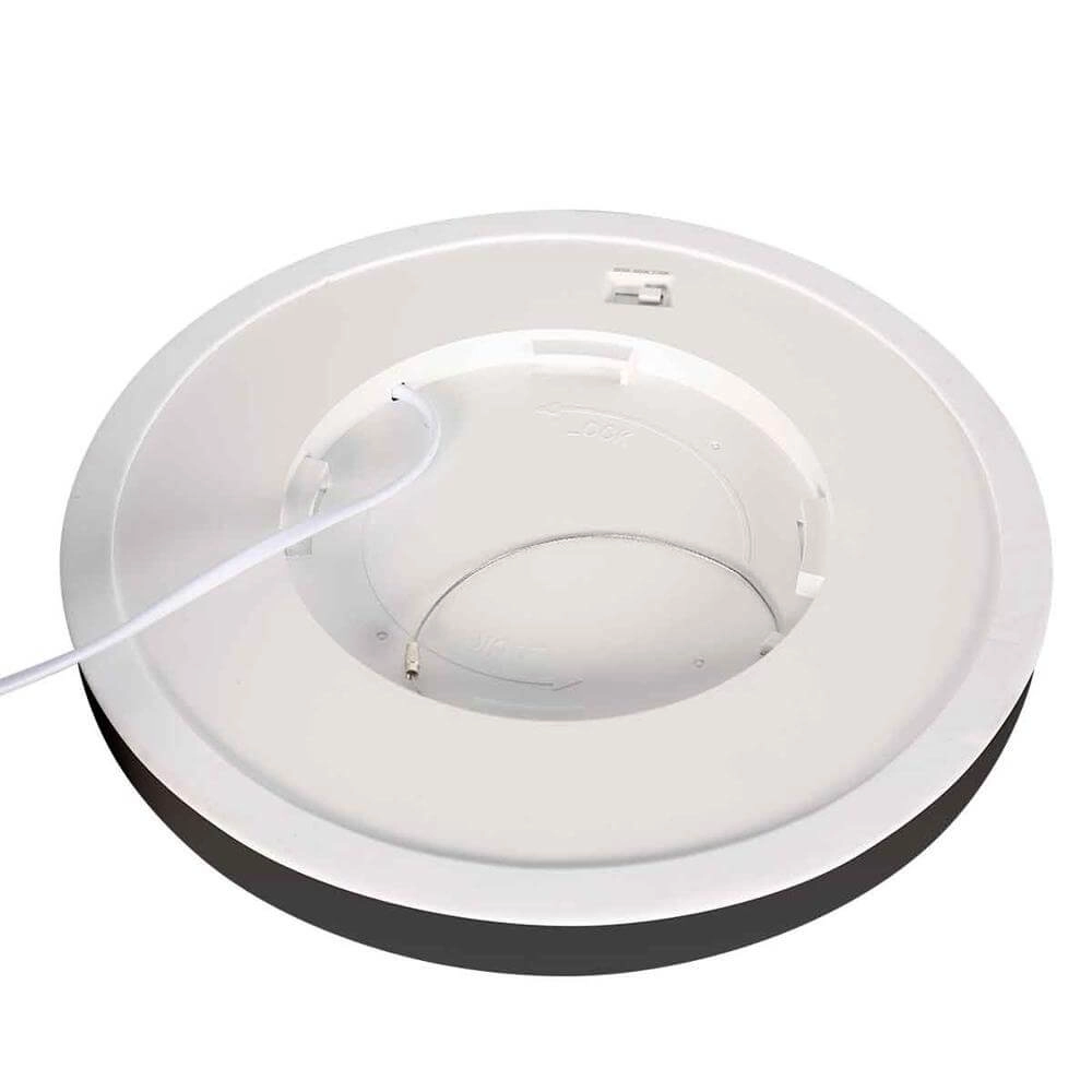 Plafonnier noir Walcie Ø 30cm Steinhauer 8712746176599