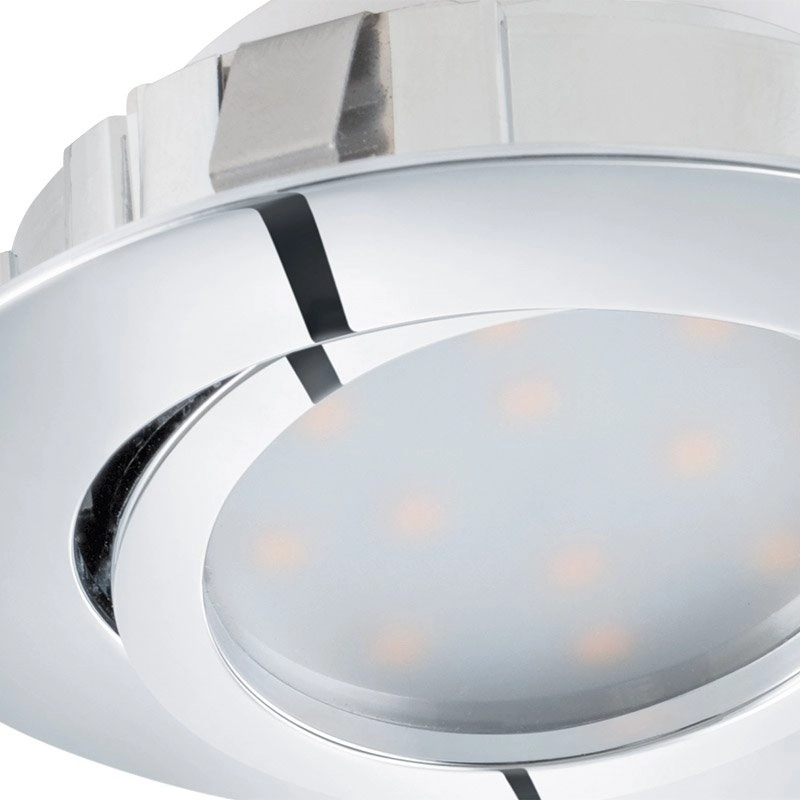Spot LED Pineda 8,4cm - 6w - 3000K chromé Eglo 9002759958480