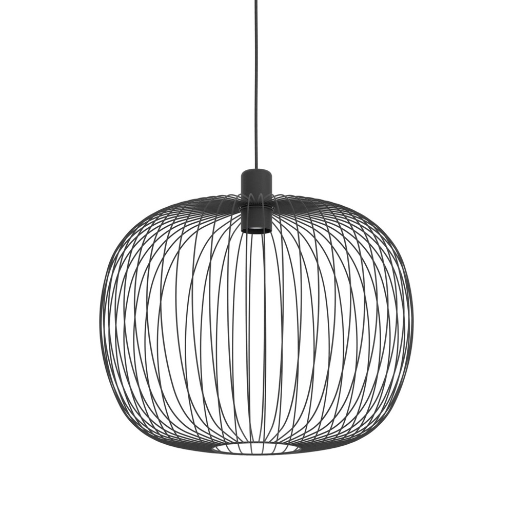 Lampe suspendue filaire Lodods noir Ø 45cm Eglo 9008606390267