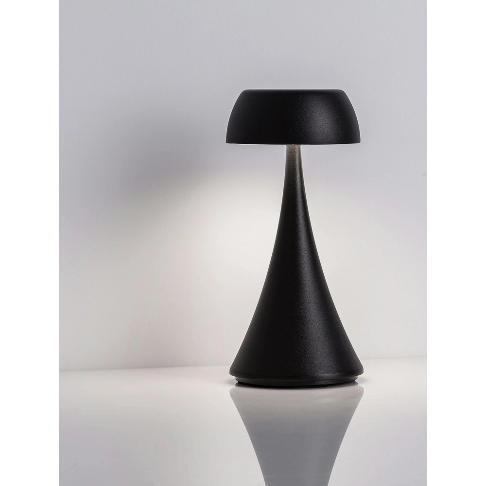 Lampe de table Ycro anthracite rechargeable par USB