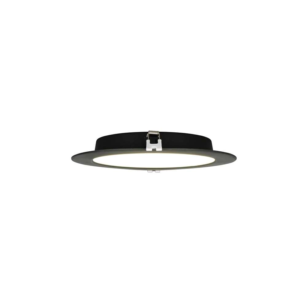Projecteur encastré Ural noir Ø 22,1 cm Trio 4017807711479