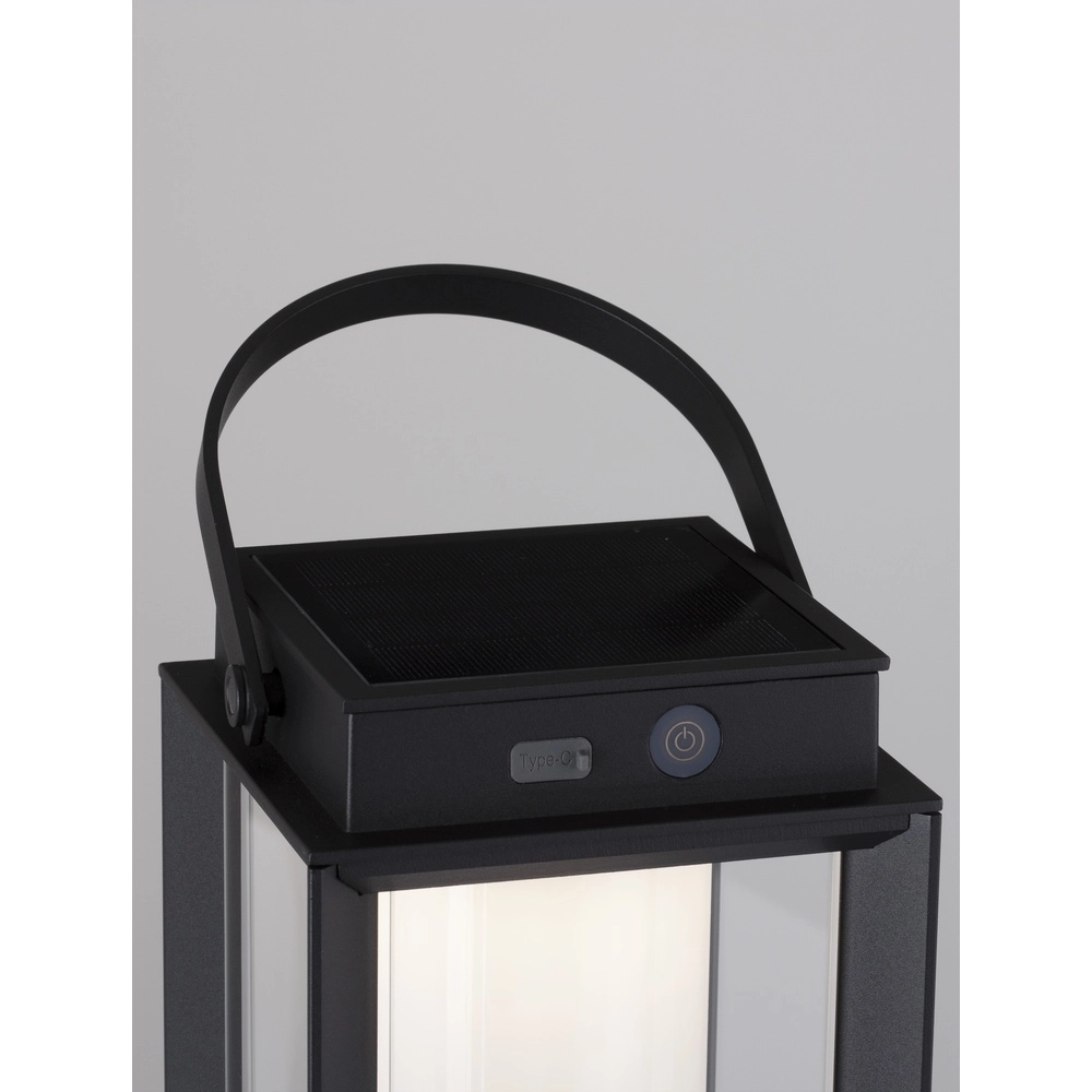Lampe de table solaire Verhal anthracite Lyora 5212017434739