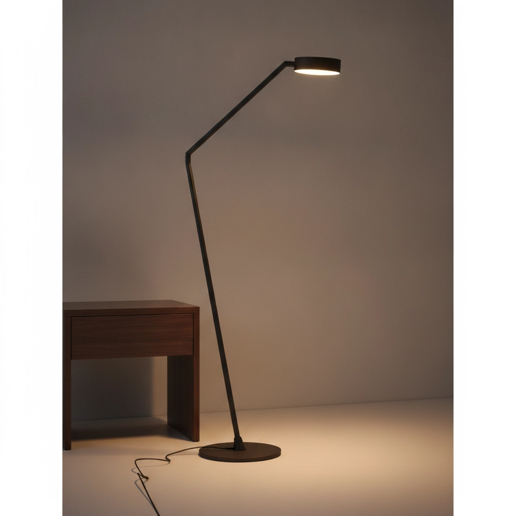 Lampadaire Afi noir