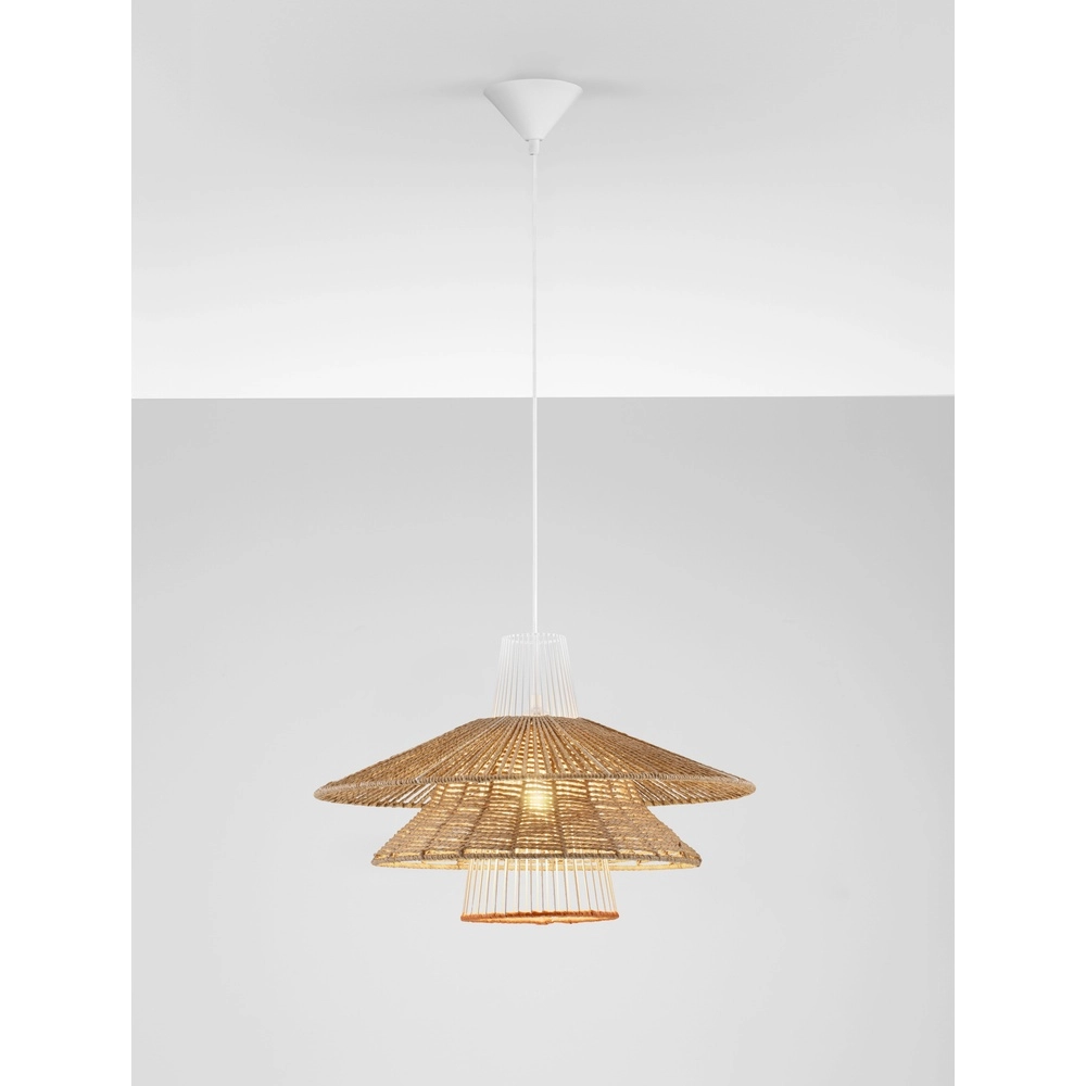Suspension en rotin Kao Ø 50cm Suspension en rotin Kao Ø 50cm