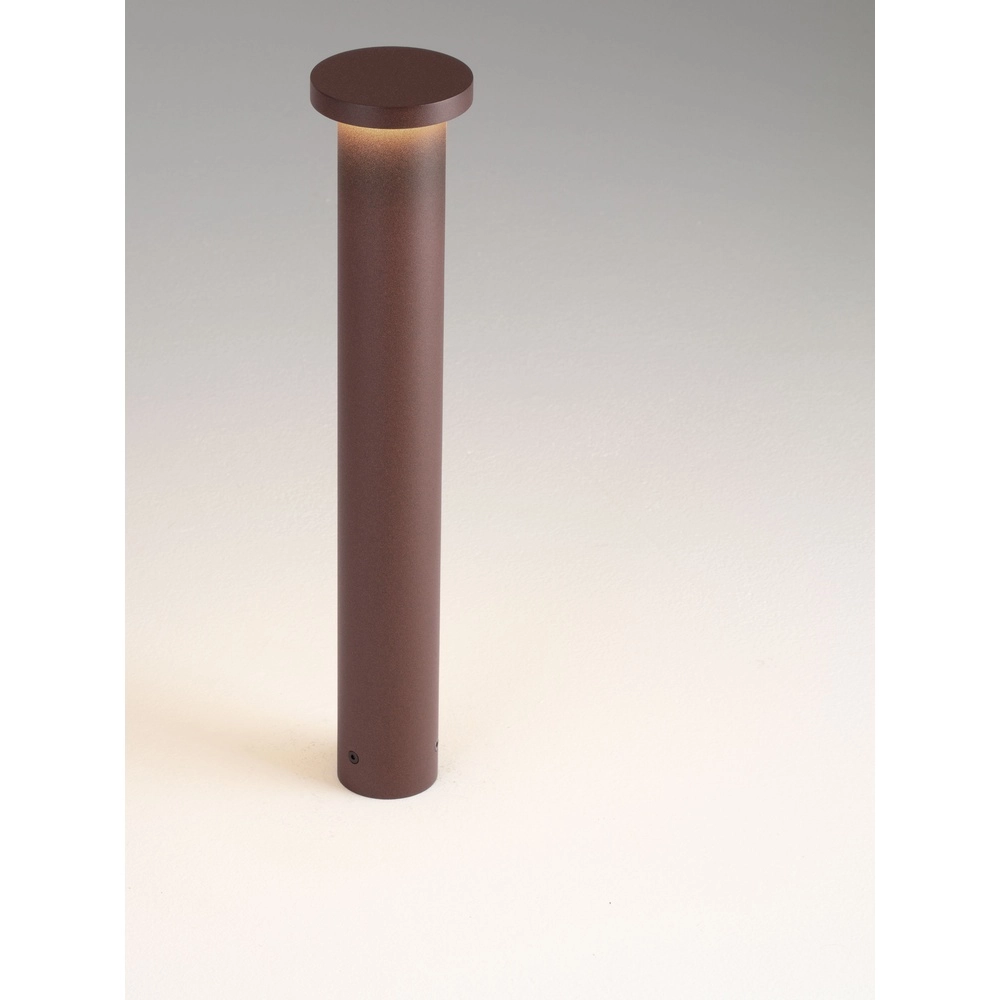 Éclairage de chemin moderne Bast brun rouille 45cm - 3000K