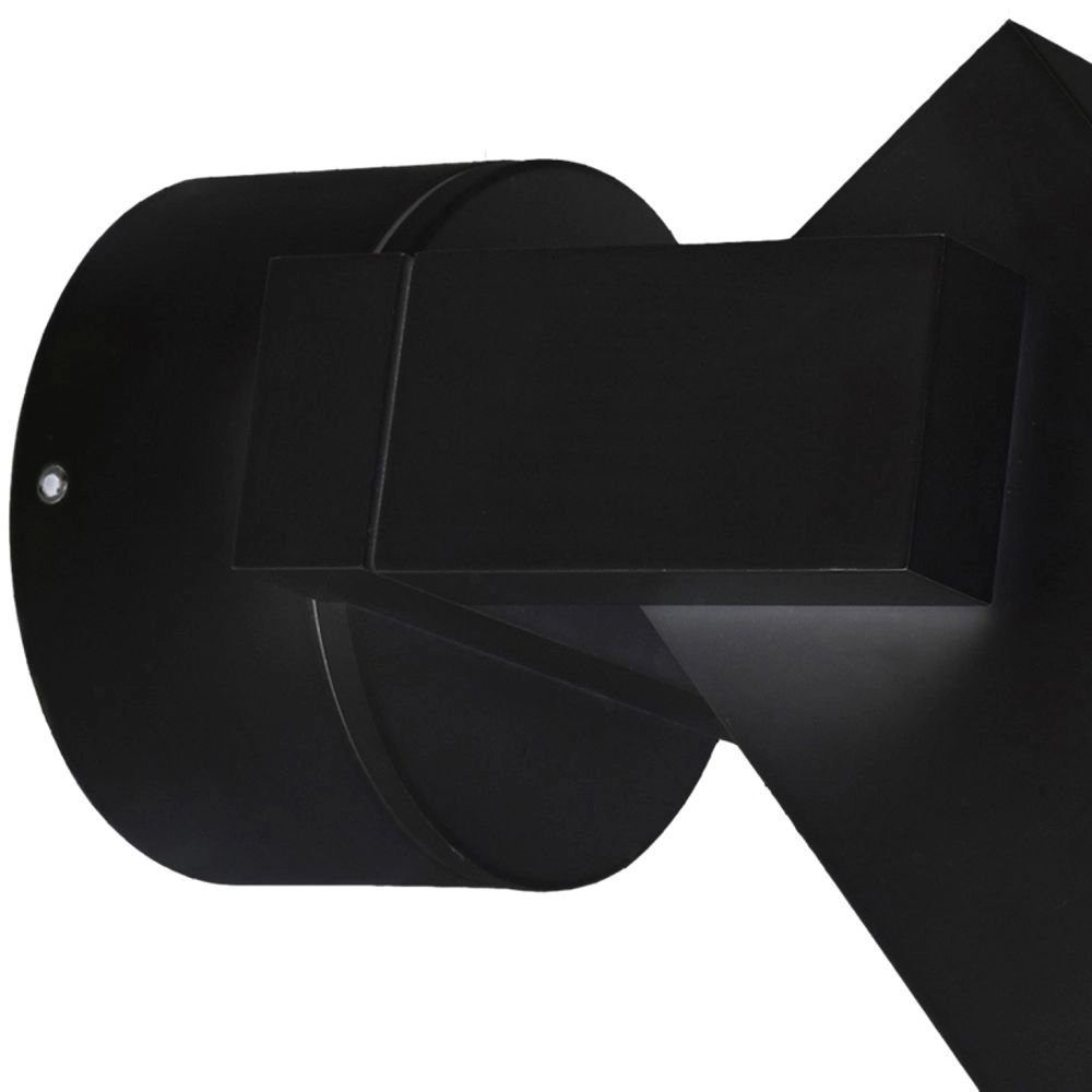 Spot porche Cubic Alu pour l'extérieur noir KS 8714732712743