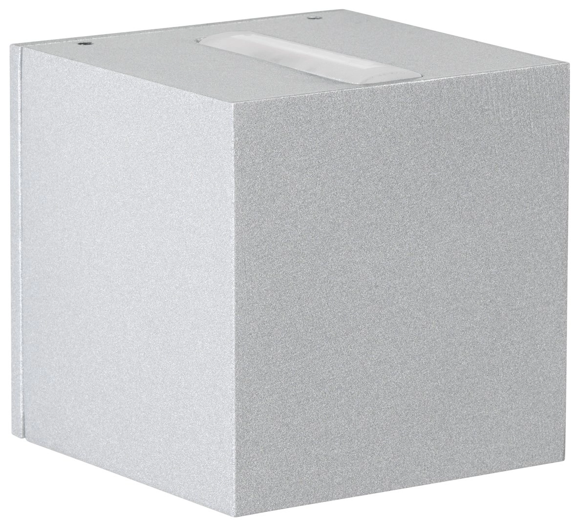 Applique LED carrée Zenn 10,5 cm - gris Albert 4007235923704