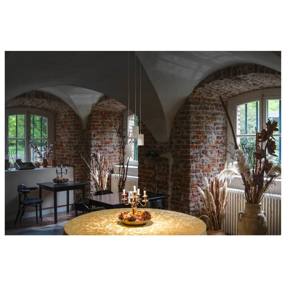 Lampe suspendue Asto Tube blanc 3x GU10 SLV 4024163266048