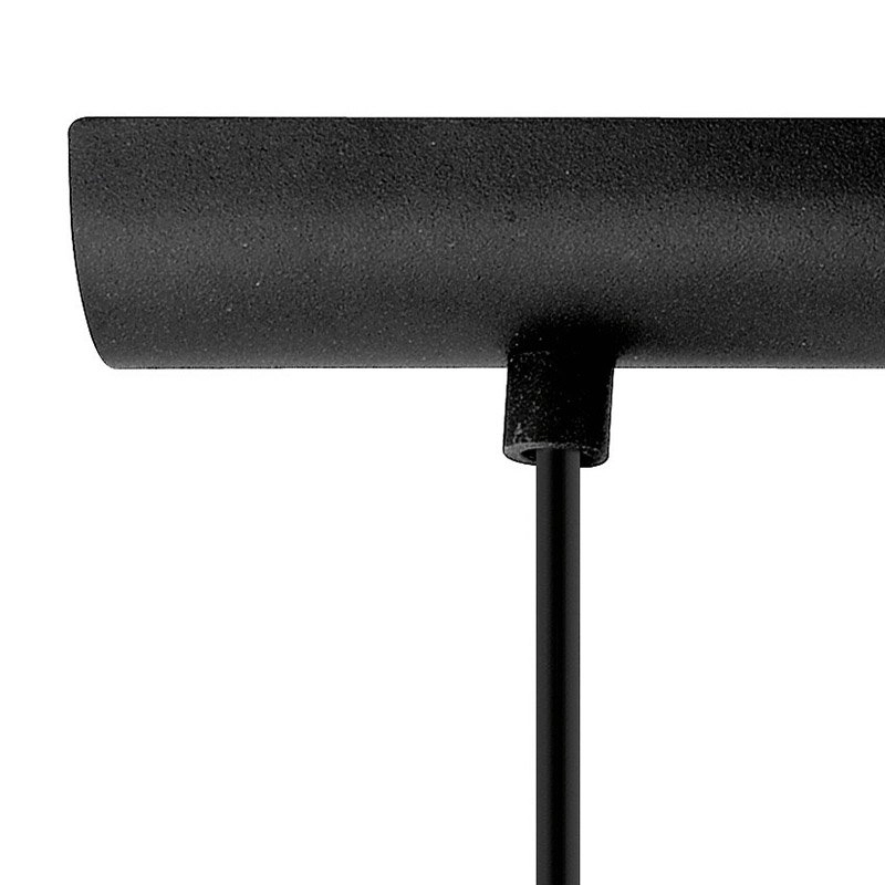 Lampe à suspension Newtown Beam 3 lumières 70cm noir Eglo 9002759494780