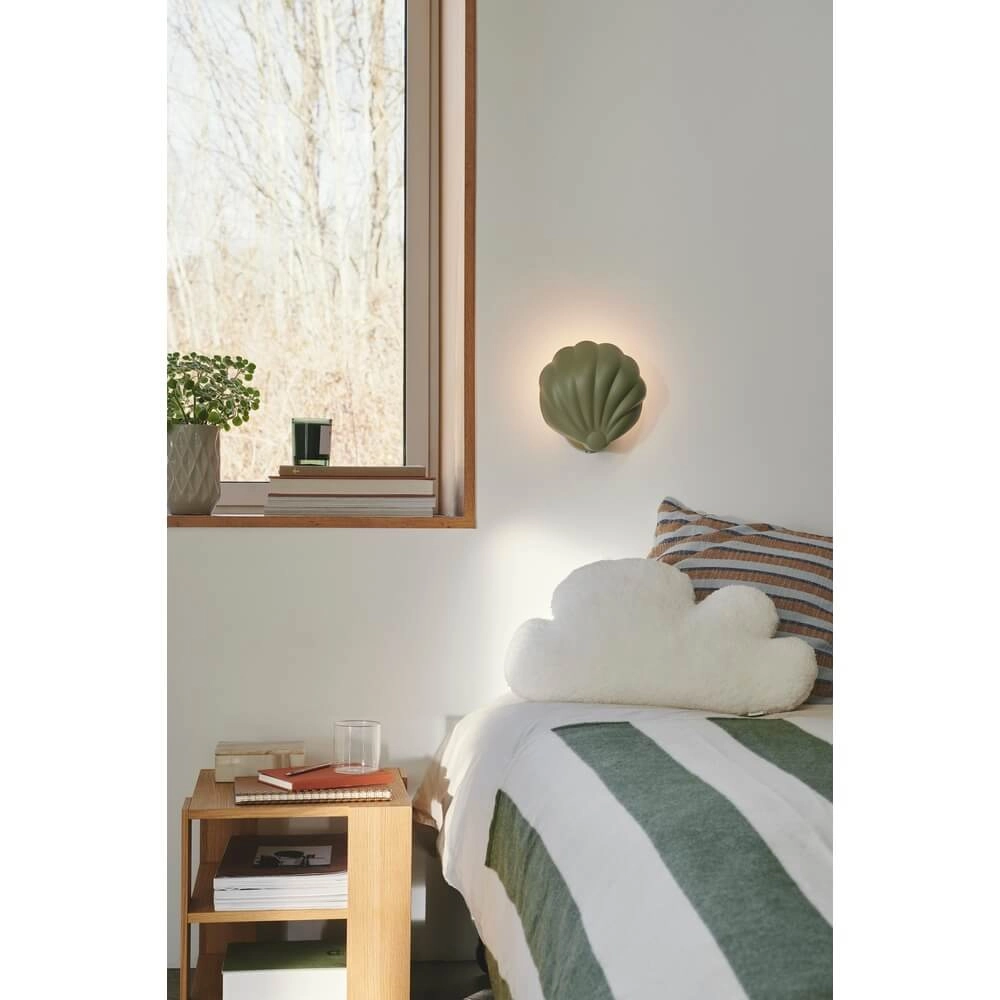 Applique murale Konchi Vert coquillage Nordlux 5704924015977