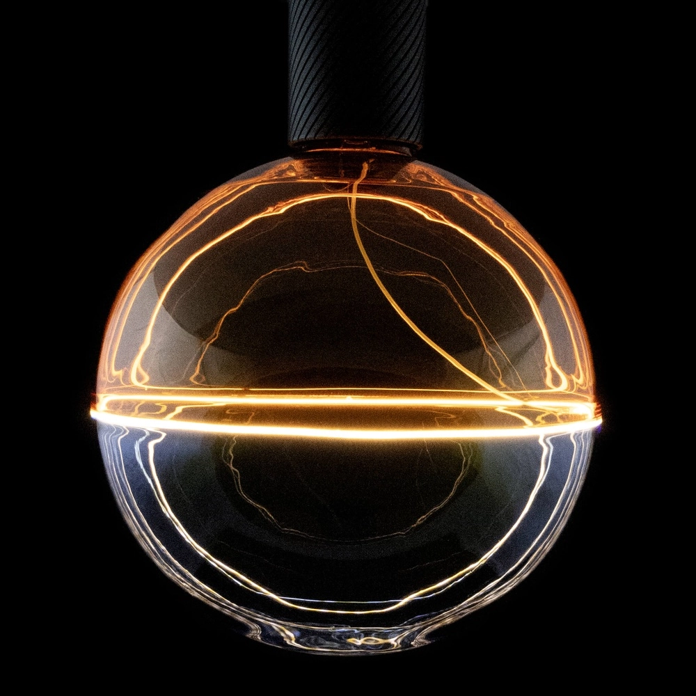 Source lumineuse or et bleu Illusion 6W - E27 - 260 lm - 1900K - Ø 19 cm