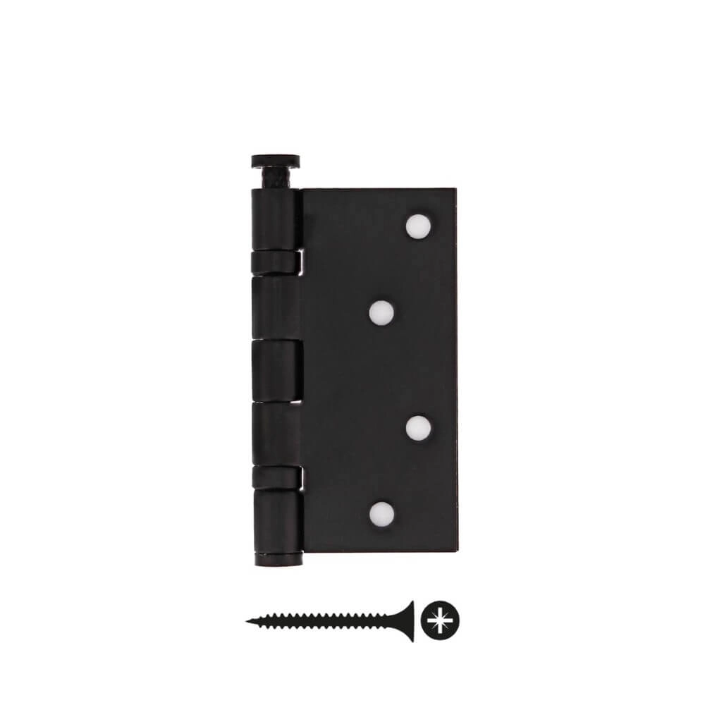 Charnière à roulement à billes Rotura Droit jusqu’à 70kg Noir Intersteel 8714186434086