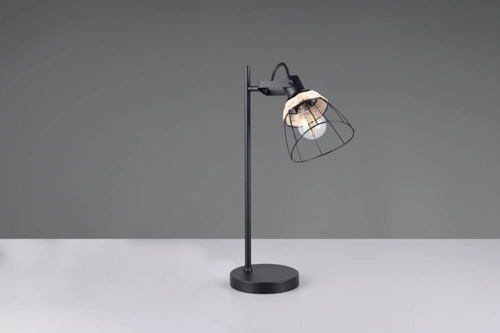 Lampe de table noire Jerome concevoir Trio 4017807637724