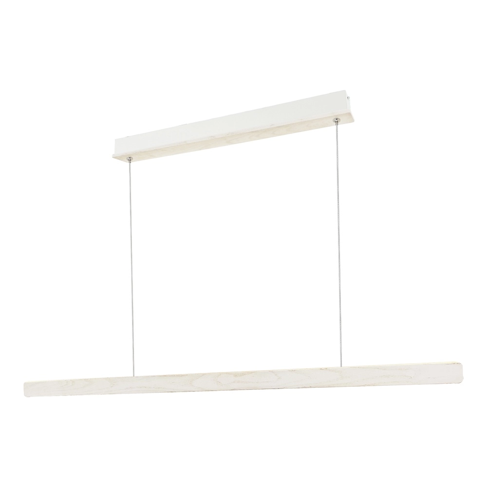 Suspension LED en forme de bois Ilgas  Blanc