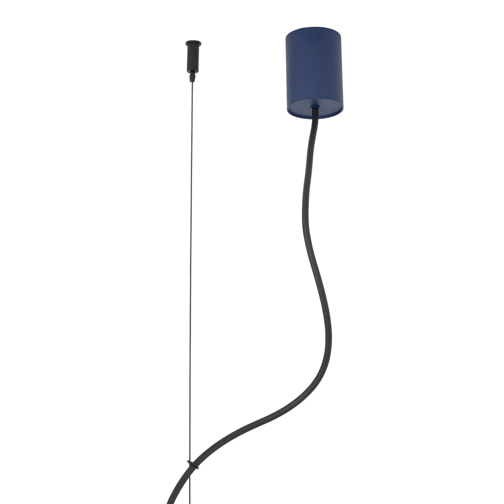 Lampe pendante de conception Fourty Bleu marine 7 clairs Lyora 5903139122931