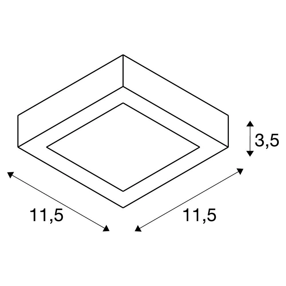 Spot LED Senser 12 SLV 4024163232074