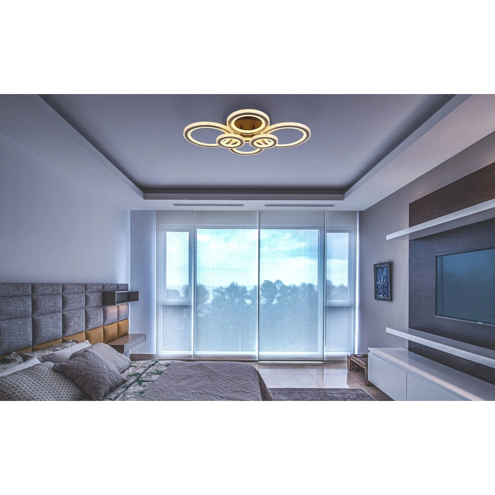 Lampe de plafond à design Kora Noir Globo 9007371513406