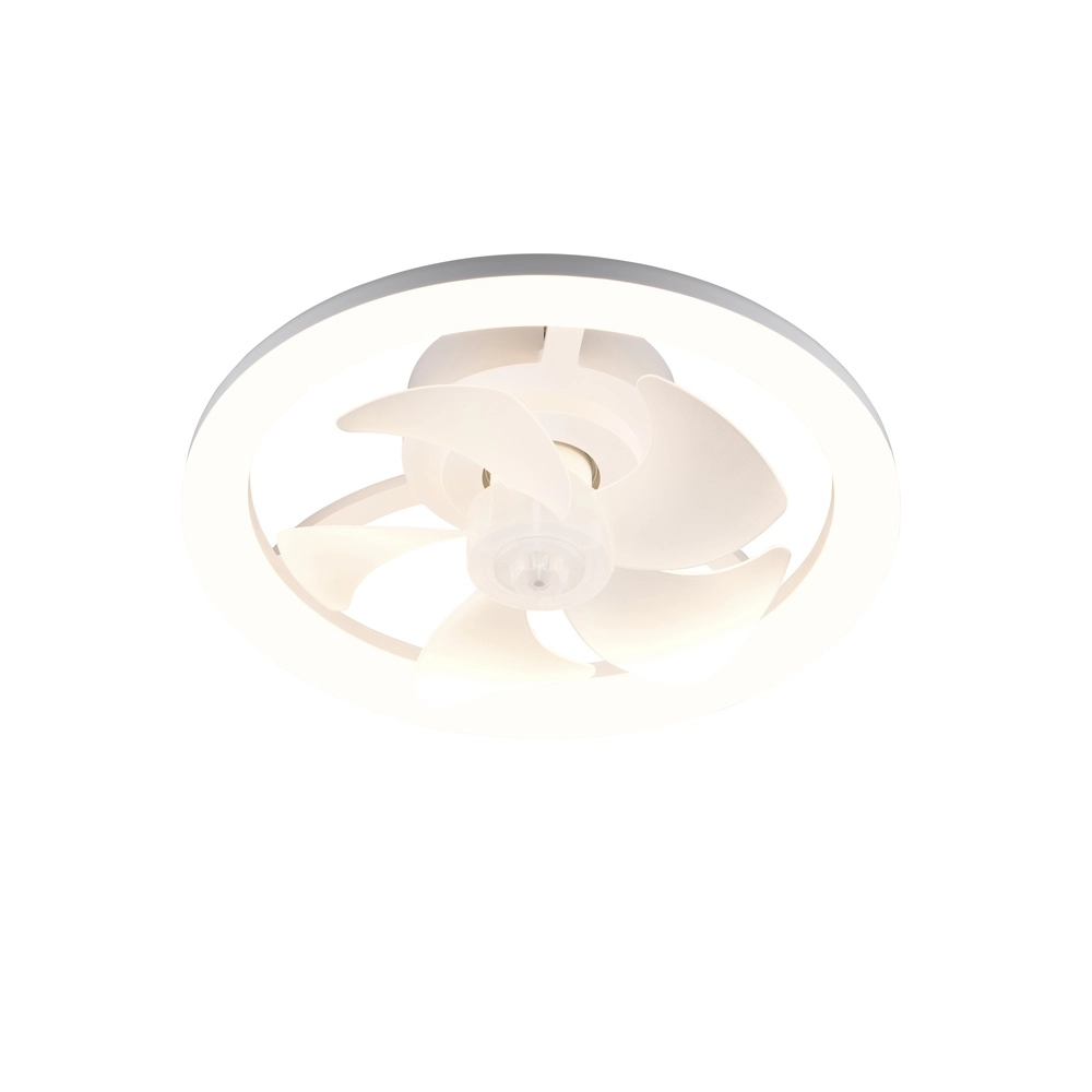 Ventilateur de plafond conçu Pajala blanc Ø 40cm Trio 4017807688207