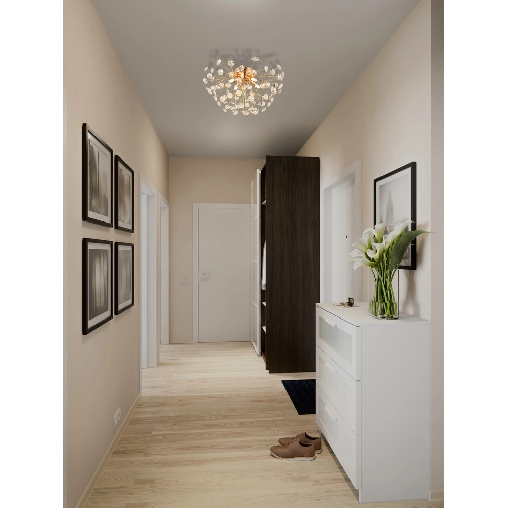 Lampe de plafond Katrina or Ø 45cm Globo 9007371481316