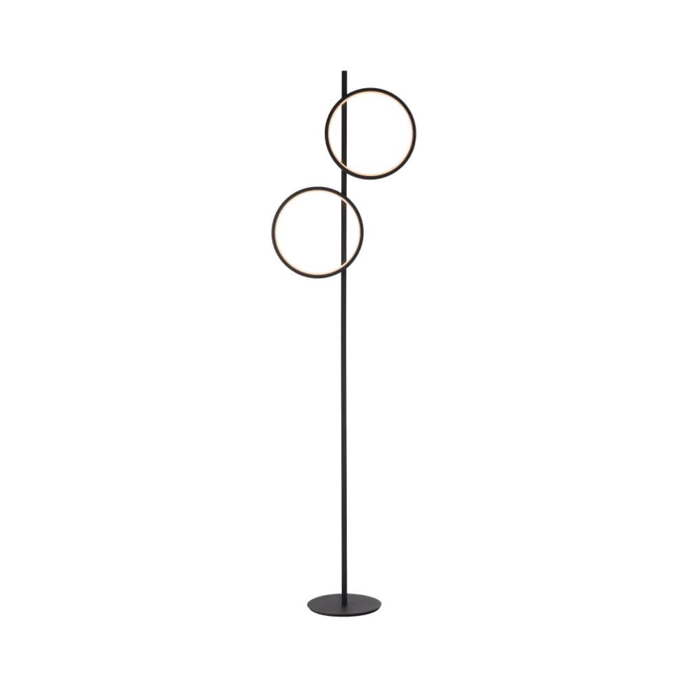 Lampadaire Mini Ritus noir Just Light 4043689000233