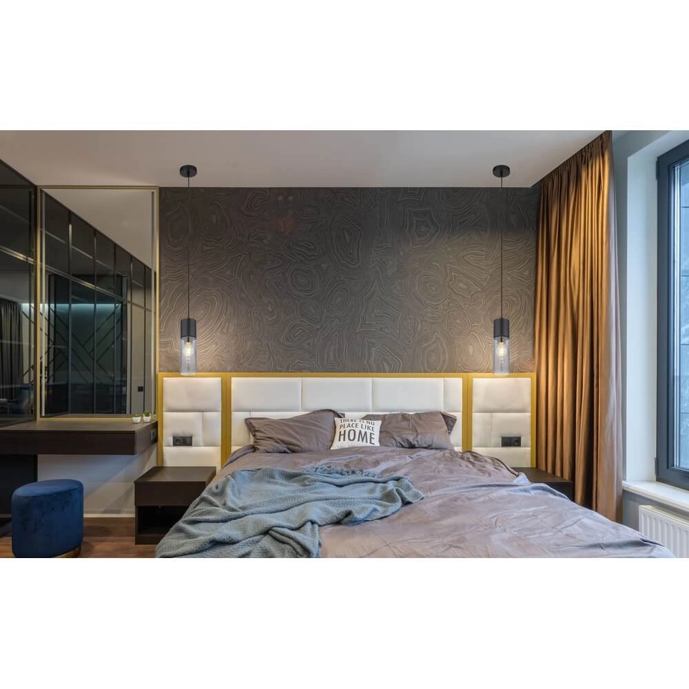 Suspension élégante Annika Simple, Noir Globo 9007371433766