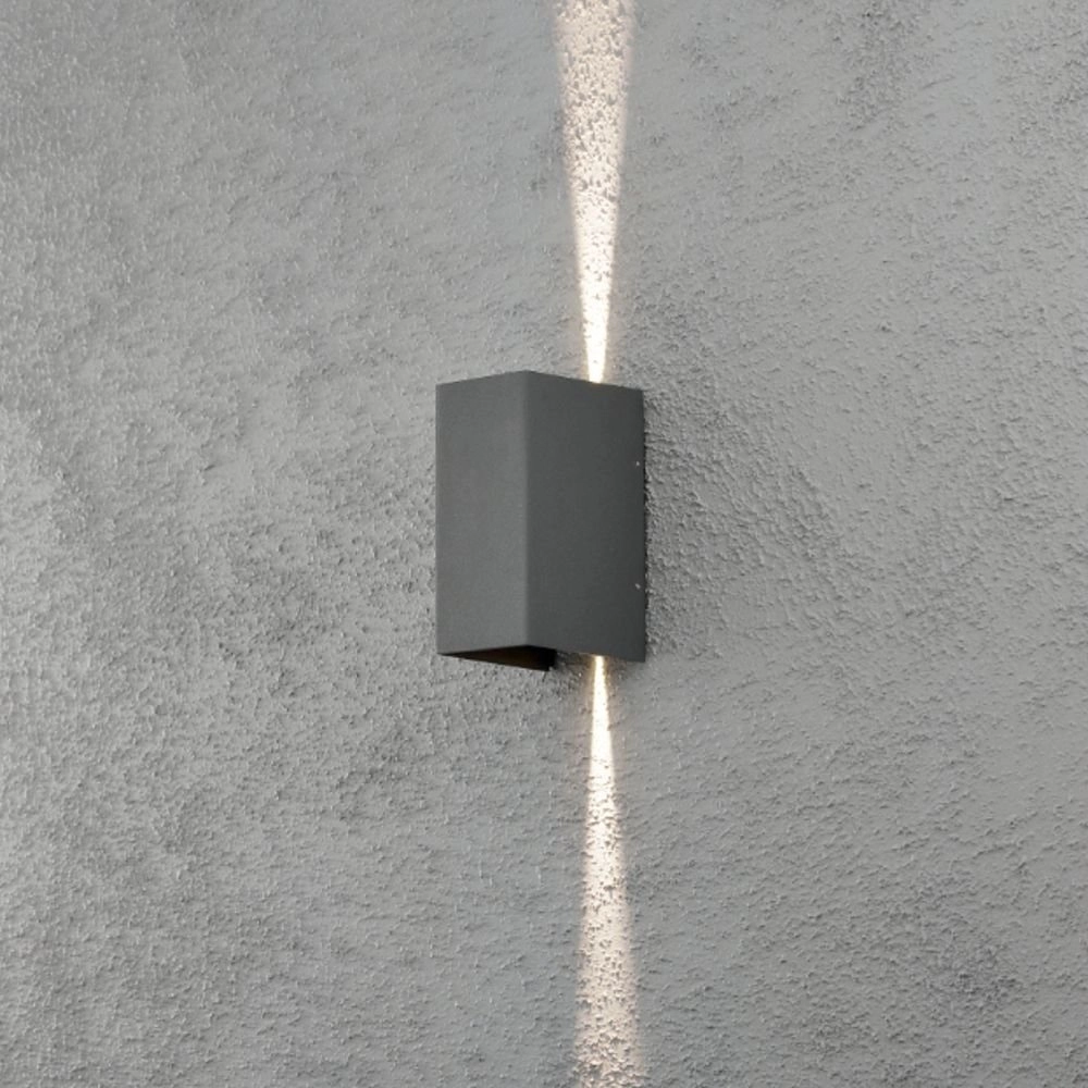 LED lampe d'extérieur Cremona Up - Down 2x3w - 3000K 17cm anthracite KonstSmide 7318307940374