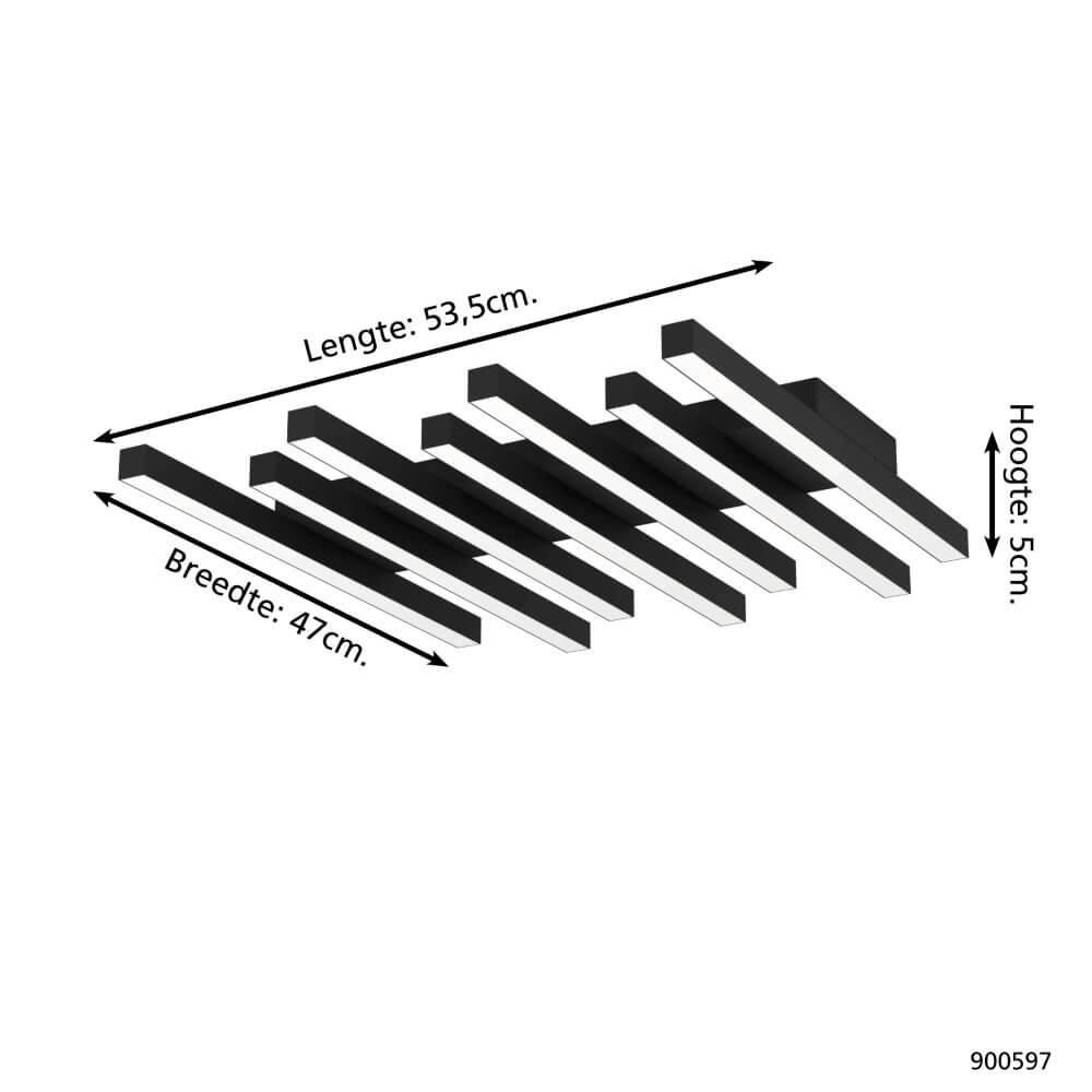 Plafonnier LED moderne Padulari Eglo 9008606244966