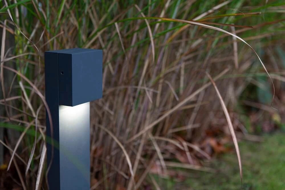 Lampe de jardin sur pied Gemini Xf anthracite Lutec 6939412070223