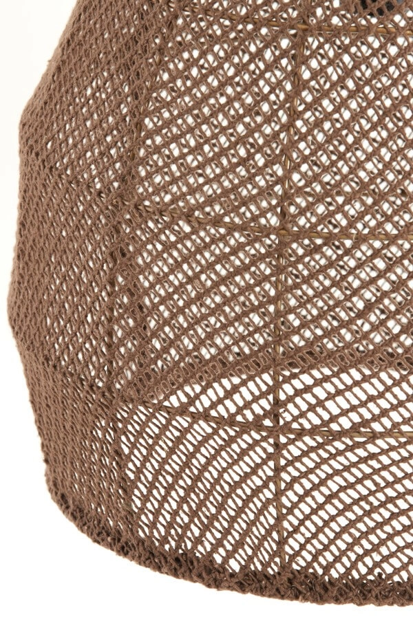 Suspension Japandi Makassar marron Ø 50cm Light & Living 8717807706463