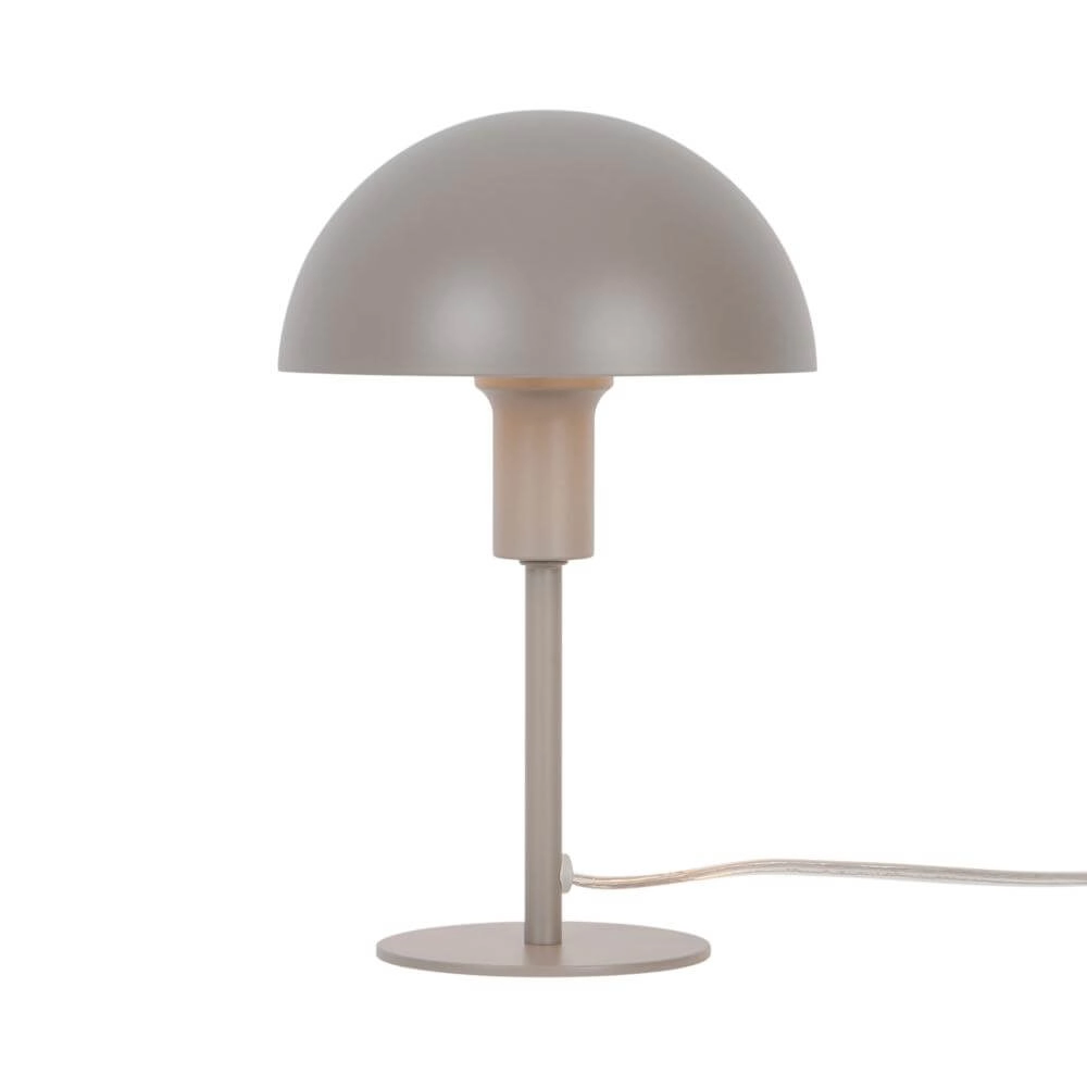 Lampe de table design Ellen brun clair