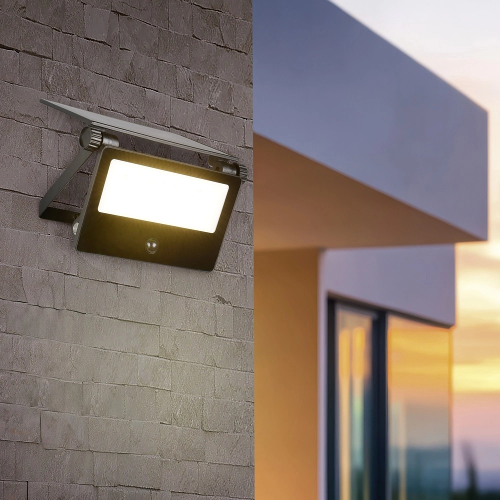 Applique murale design Moura S noir Trio 4017807650495