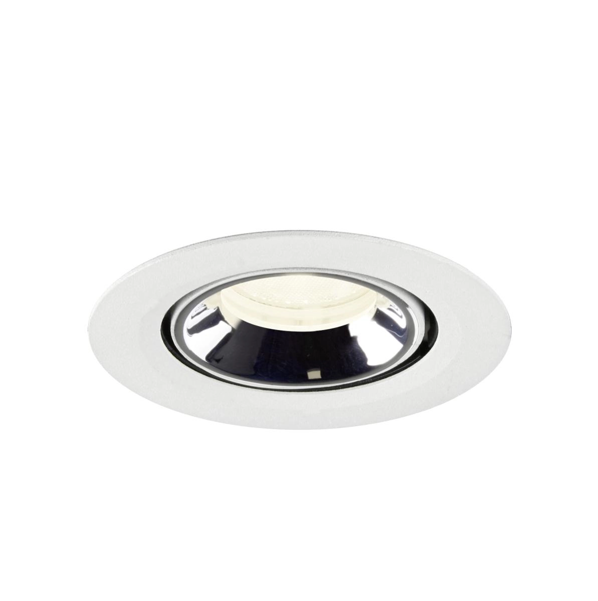 Spot encastré Numinos Gimble XS blanc/chrome 4000K - 40 deg SLV 4024163306782