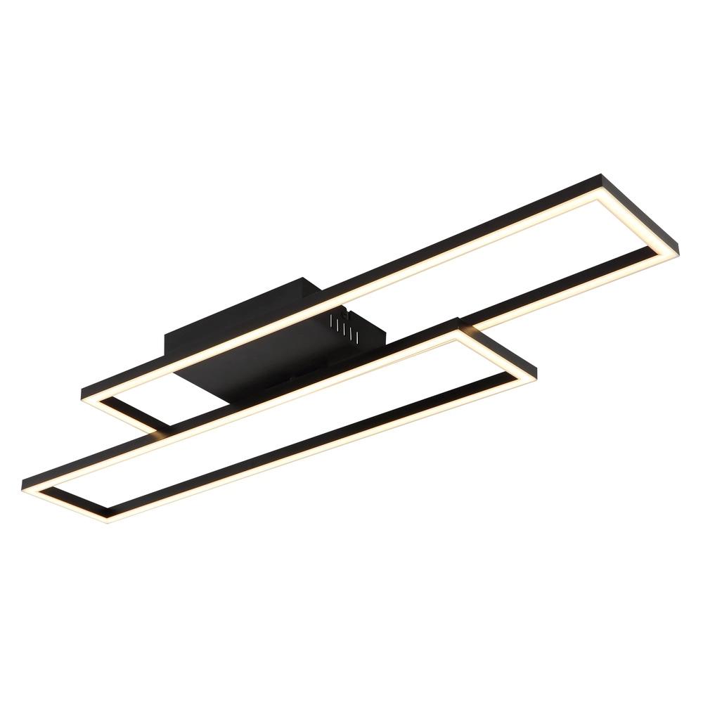 Lampe de plafond moderne Tatjana Noir