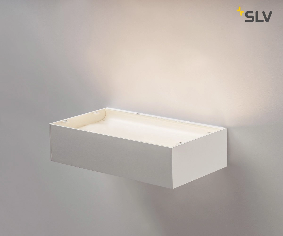 Applique murale Shell Uplight 28 cm blanc SLV 4024163187152