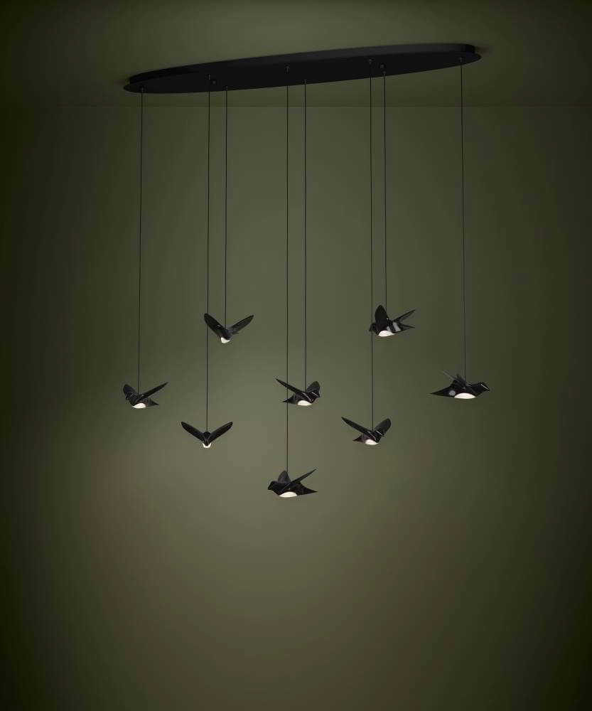 Lampe suspendue oiseaux Paratebueno 116 cm Stars of Light 9008606221196