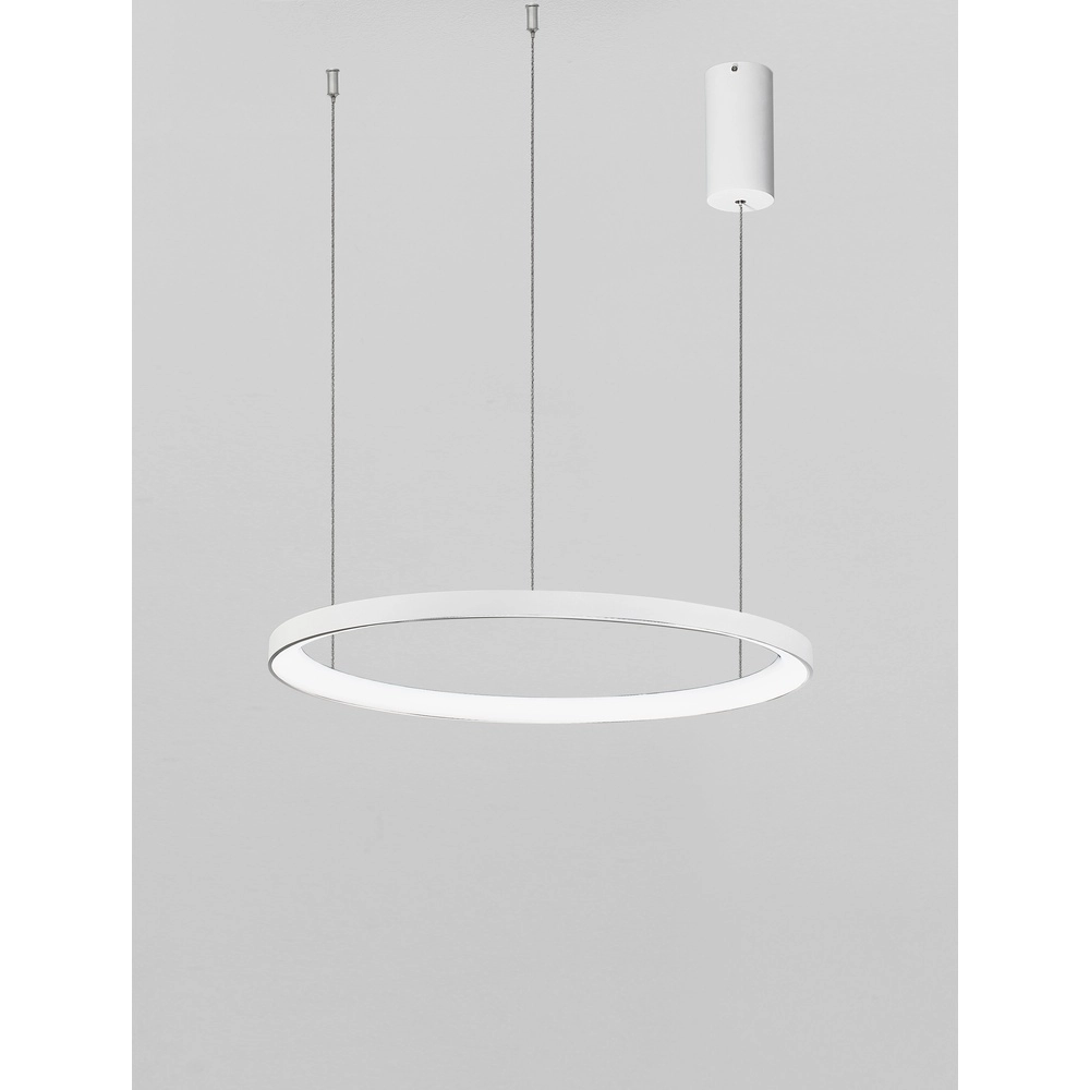 Suspension design Pertino blanc Ø 48cm 2700K