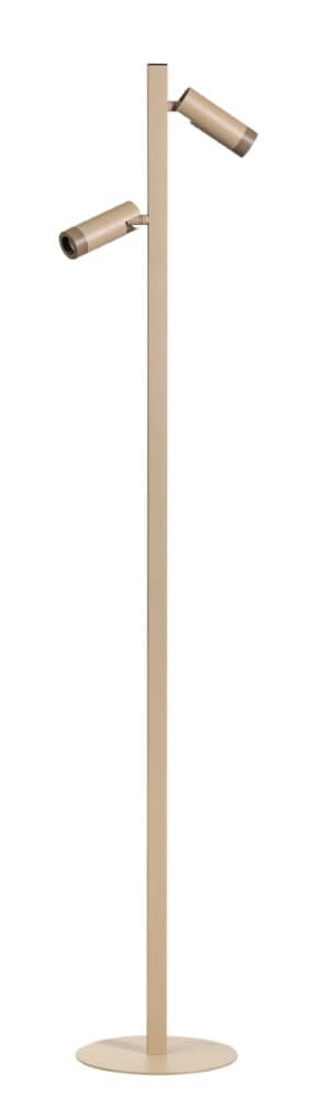 Lampadaire couleur sable Miller Sand 2 lumières Lampadaire couleur sable Miller Sand 2 lumières