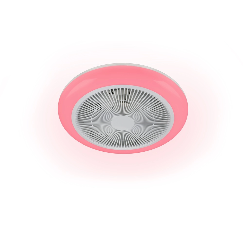 Ventilateur de conception Holmsund blanc Ø 46cm avec fonction RVB Trio 4017807688665