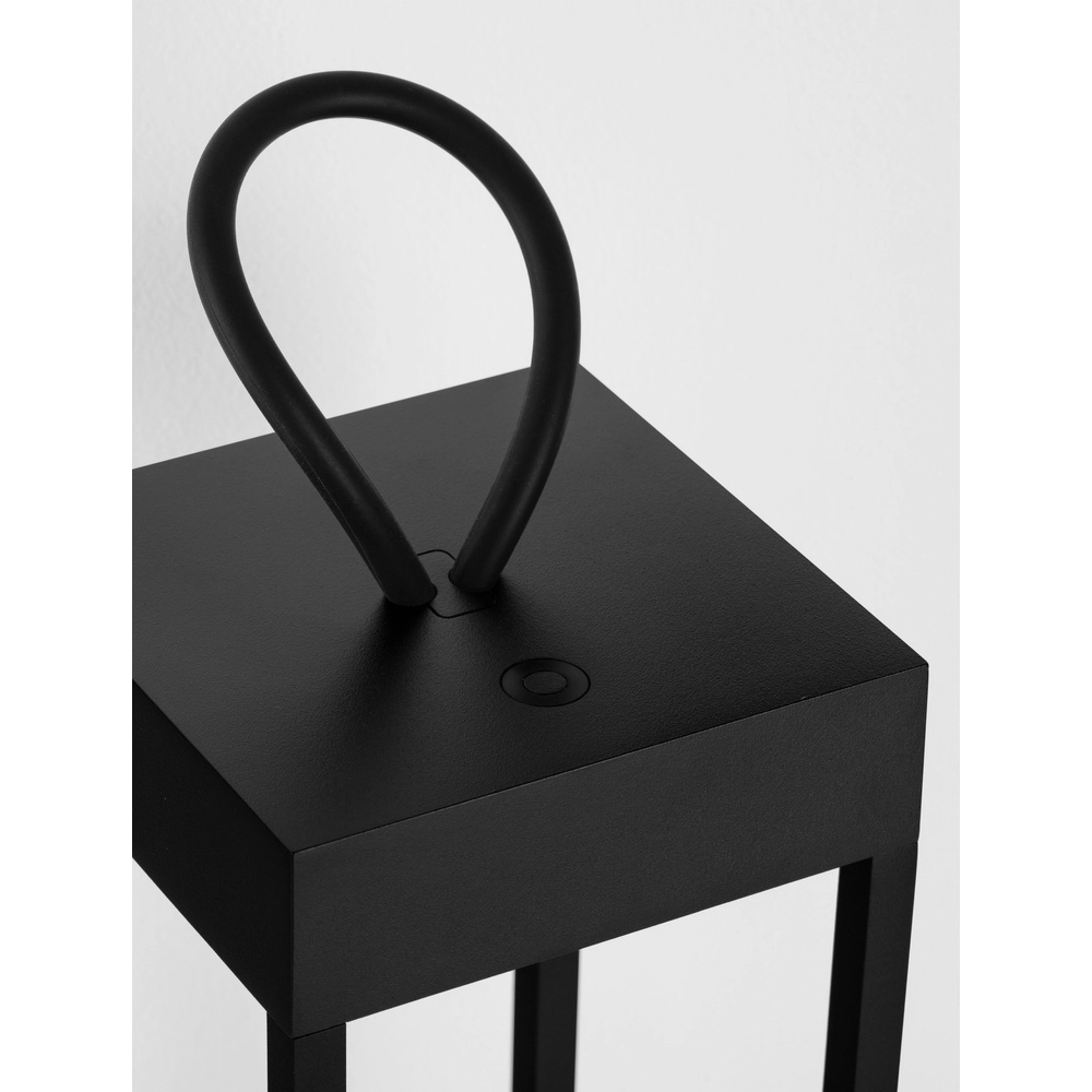 Lampe de table noire Lucia Rechargeable Lyora 5212017448224