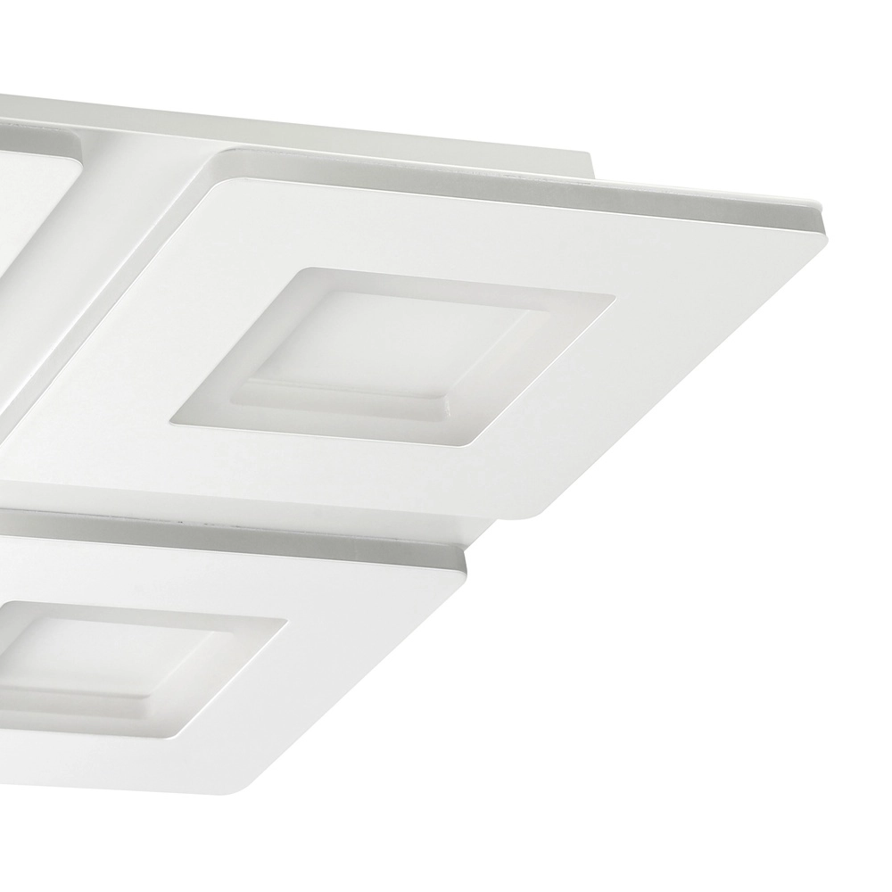 Lumière LED de plafond Padrogiano-Z Zigbee - 45x45cm Eglo 9008606244164