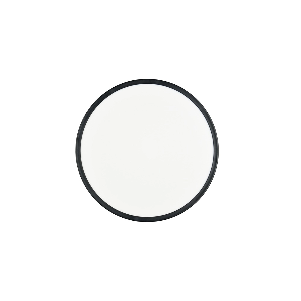 Éclairage de plafond rond Emra noir Ø 42cm Trio 4017807704150