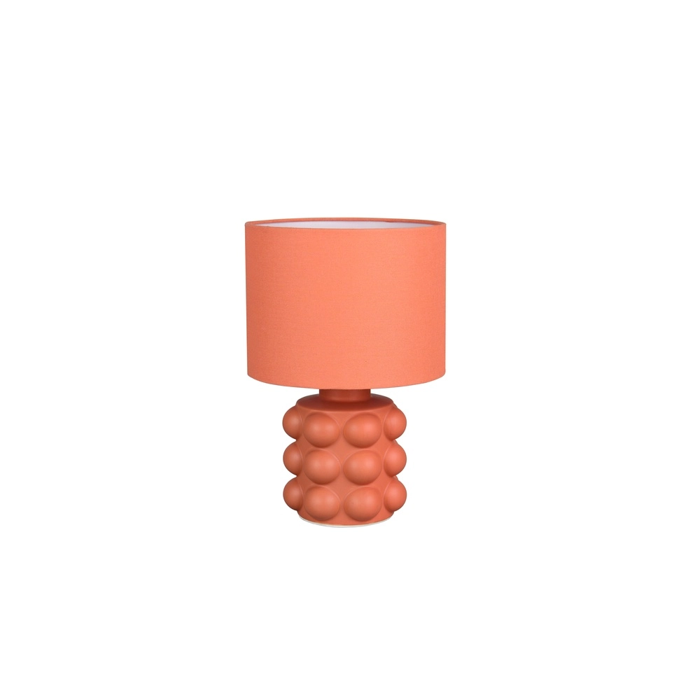 Lampe de table Kate orange Ø 20cm Trio 4017807662559
