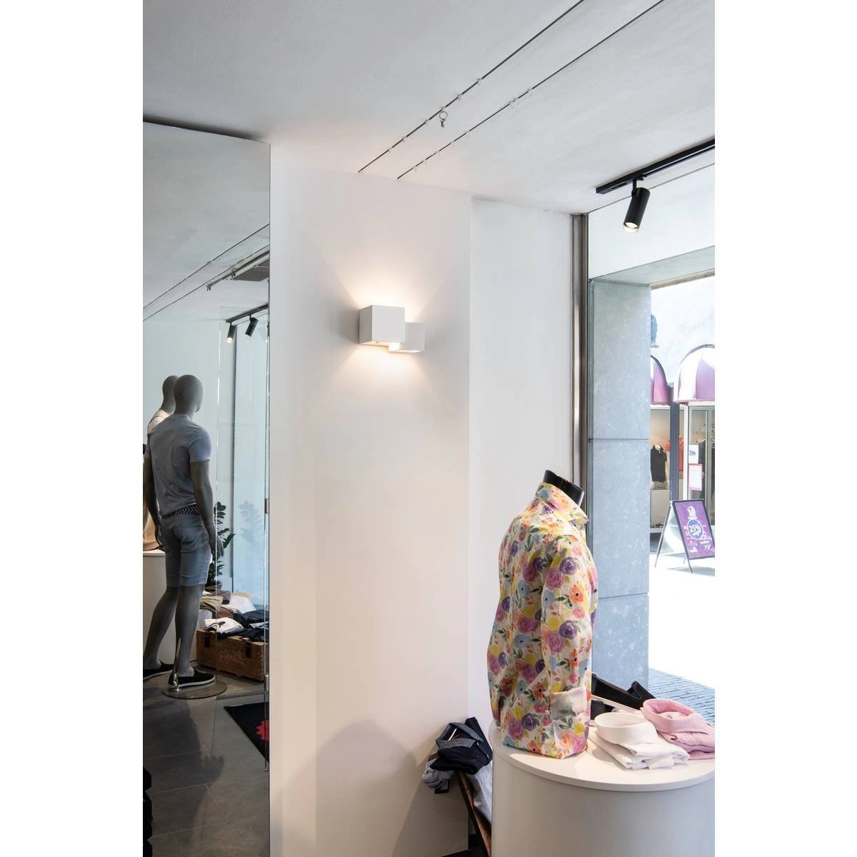 Spot mural en plâtre Plastra SLV 4024163248839