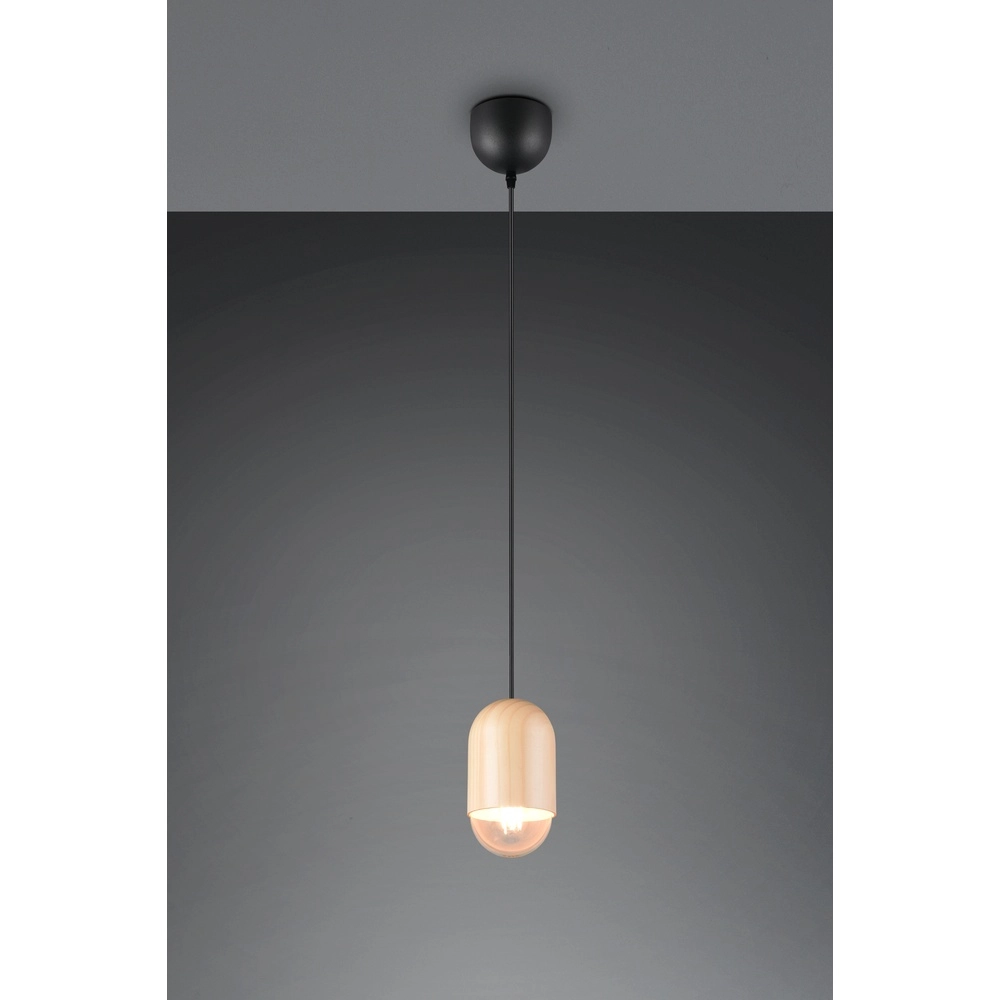 Suspension unique Nara bois Ø 10,5cm Trio 4017807661750